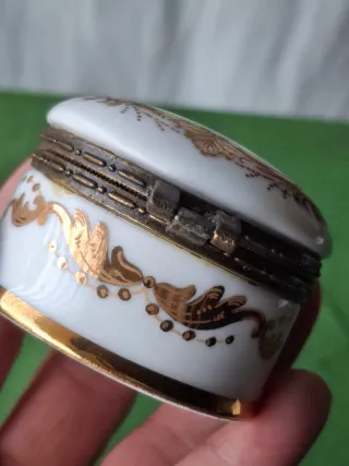 Scatola Limoges decorata