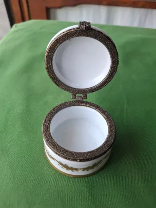 Scatola Limoges decorata