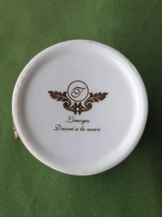 Scatola Limoges decorata