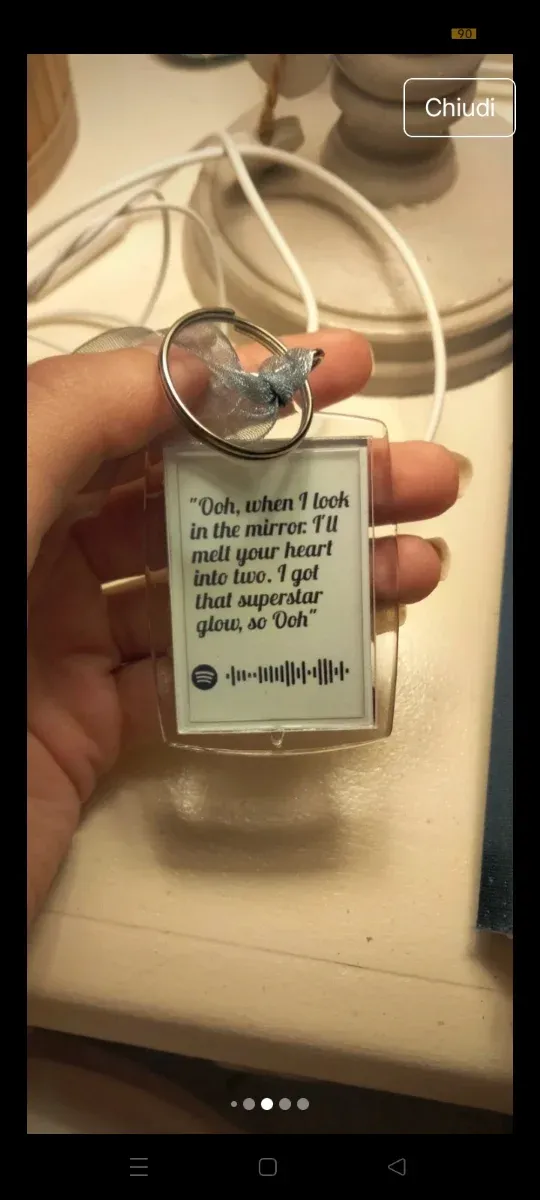 Portachiavi BTS Butter + 2 adesivi