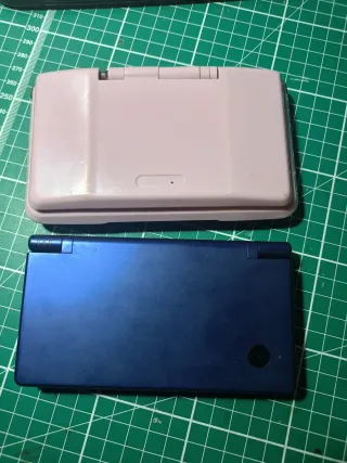 Nintendo DSi Azul y DS Fat Rosa