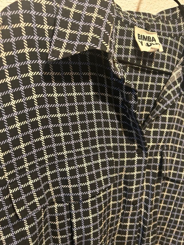 Vestido corto Bimba y Lola cuadros