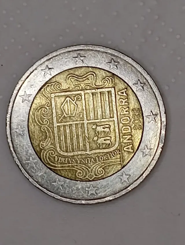 Lote 7 monedas 2 euros coleccion