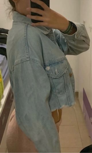 Chaqueta vaquera cropped