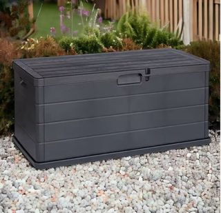 ¡SUPER OFERTA! Baúl exterior de jardín 340L Nuevo