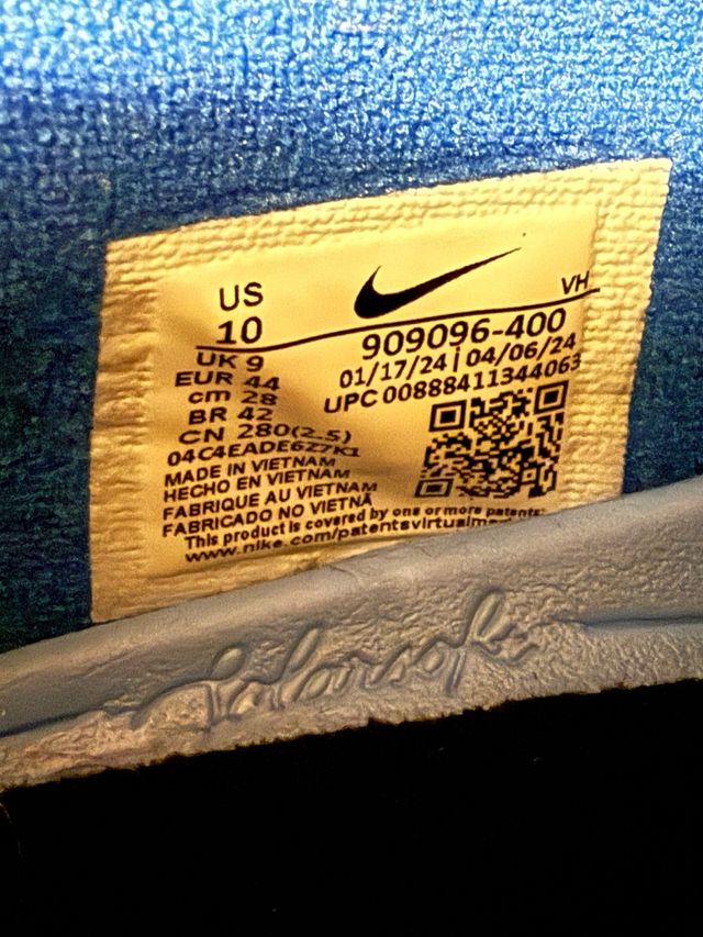 Nike SB FC Classic Inter 44 EUR / 10 USA Nuevas