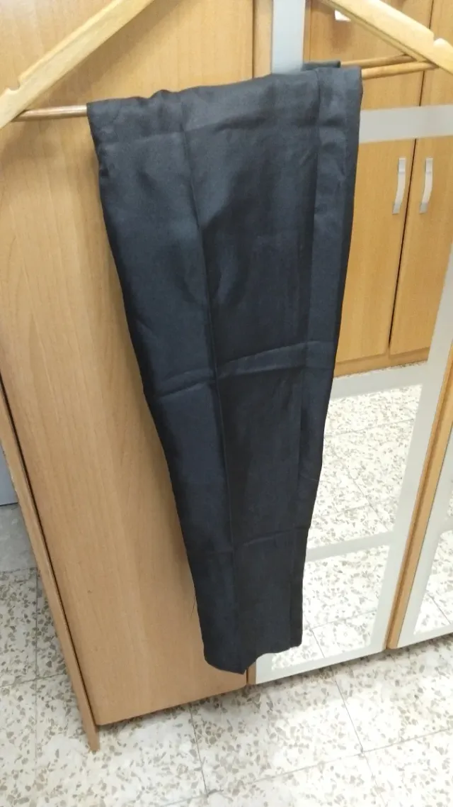 Traje chaqueta y chaleco negro