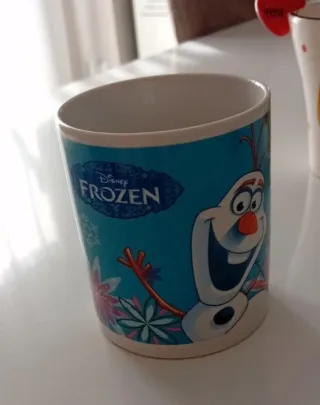 Set 3 Tazze Ceramica Multicolor e Viola