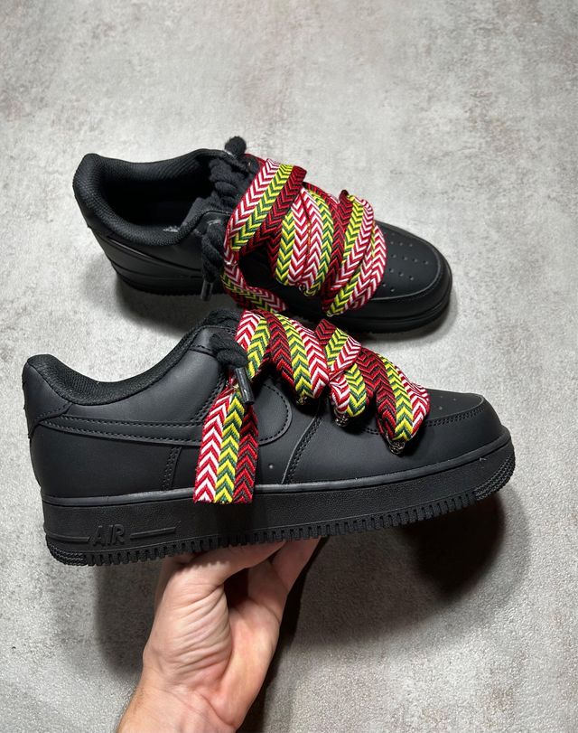 Nike Air Force 1 Cordones de Cuerda Lanvin