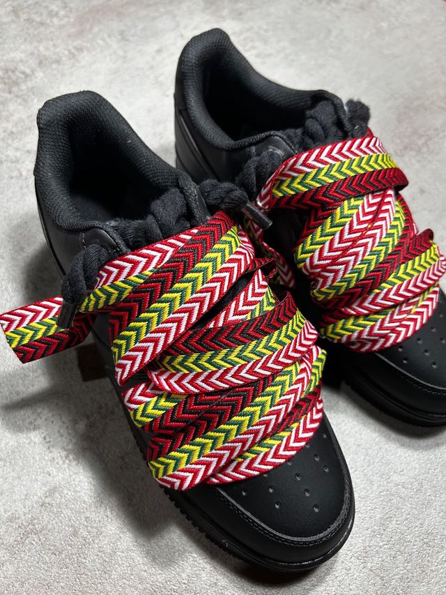 Nike Air Force 1 Cordones de Cuerda Lanvin