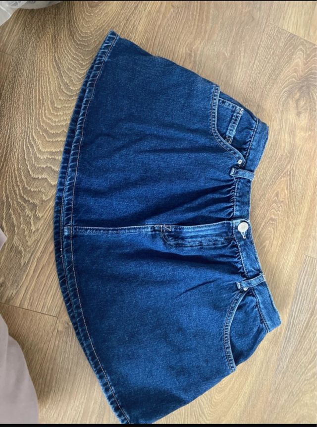 Falda tejana vaquera