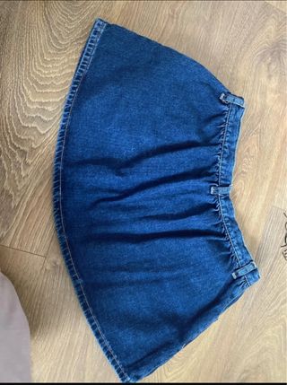 Falda tejana vaquera