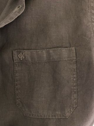 Camicia Marc O'Polo grigia manica corta