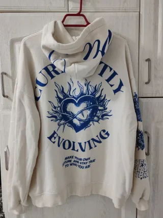 Sudadera Bershka oversize S