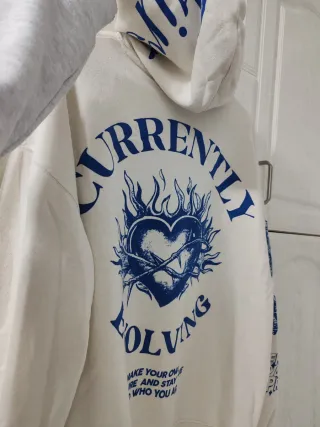 Sudadera Bershka oversize S