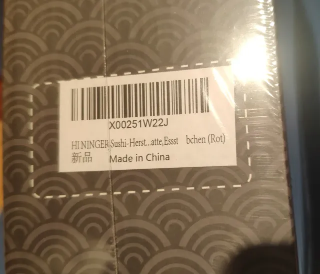 Kit para Hacer Sushi de 20 Piezas