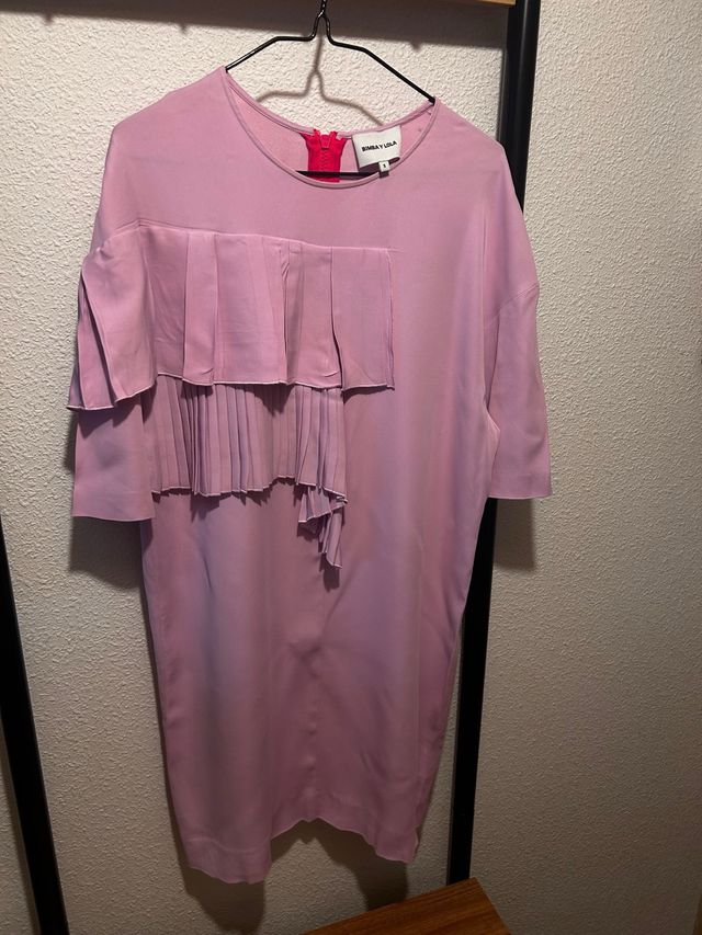 Vestido Bimba y Lola corto lila