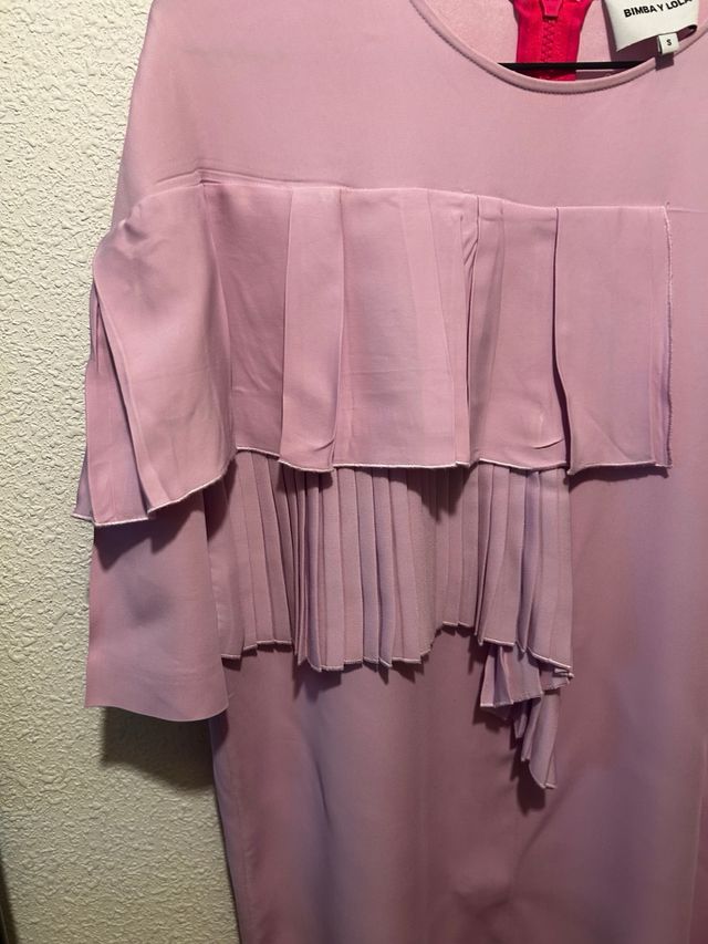 Vestido Bimba y Lola corto lila