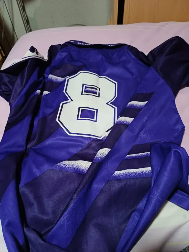 Camiseta Real Madrid Kelme 94/95 TEKAMorada tallaL