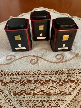 Set 3 barattoli tè Dammann Frères