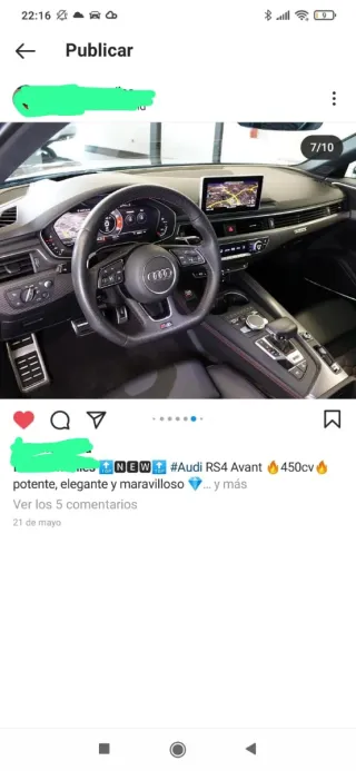 Audi RS4 2018 B9 PREOPF