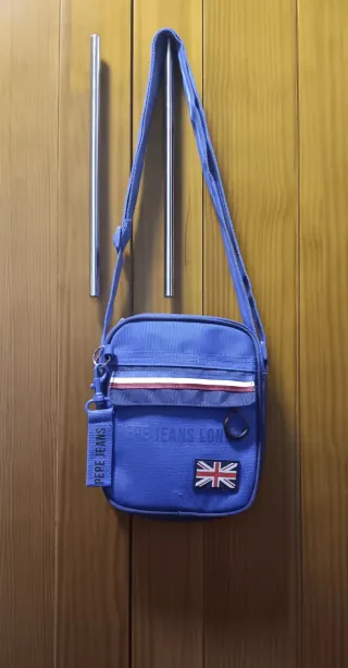 Bandolera Pepe Jeans Unisex Azul