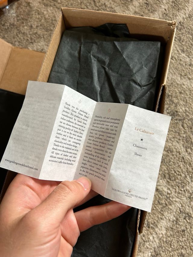 Golden Goose Superstar Tg 36