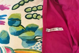 Top fascia pizzo fucsia taglia unica