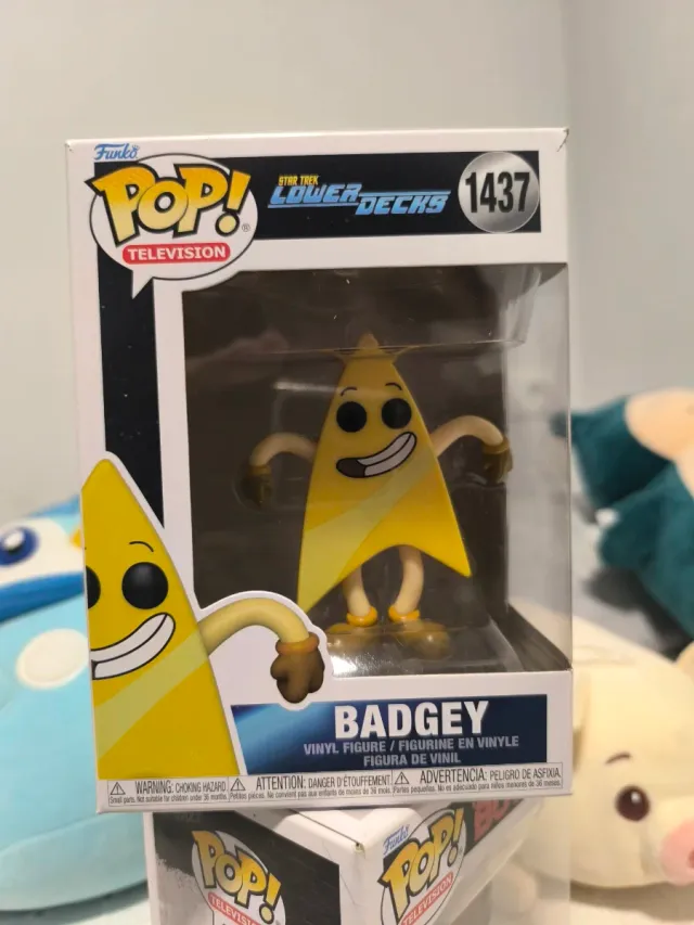 Funko Pop Star Trek Lower Decks Badgey 1437