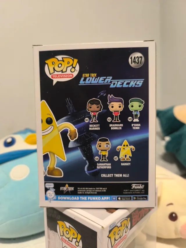 Funko Pop Star Trek Lower Decks Badgey 1437