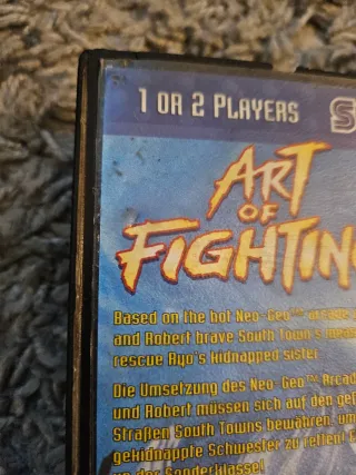 Art of Fighting Mega Drive Sega