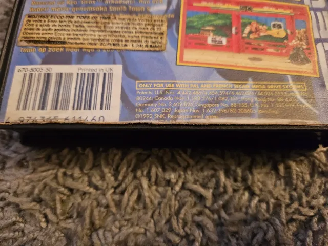 Art of Fighting Mega Drive Sega