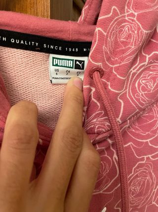 Aitana x Puma sudadera cuarto azul