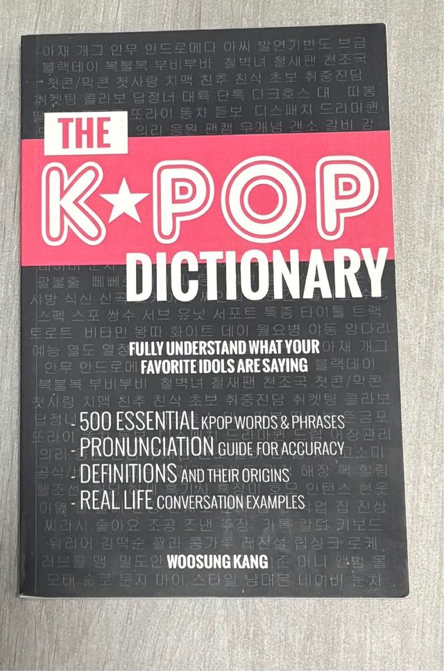 The Kpop Dictionary: 500 Essential Korean Slang...