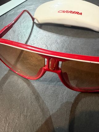 Occhiali Carrera Vintage Rossi con Scatola
