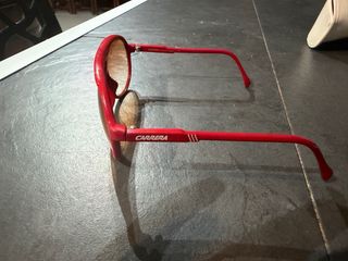 Occhiali Carrera Vintage Rossi con Scatola