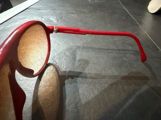 Occhiali Carrera Vintage Rossi con Scatola