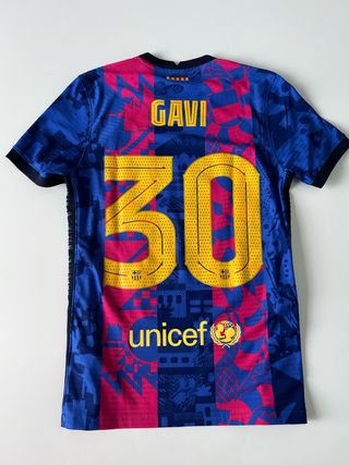 Camiseta original FC Barcelona 2021 2022 Gavi 30