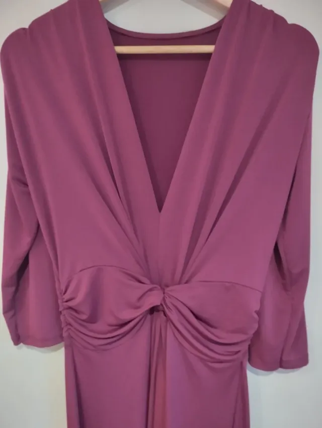 Mono largo de lycra morado