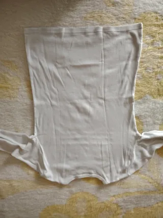 Camisola Benetton Branca Logo 9 Anos