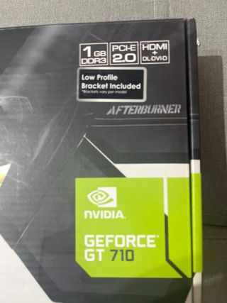 MSI GeForce GT 710 1GB DDR3 Tarjeta Gráfica