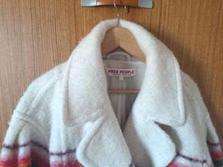 Chaquetón Free People Blanco Talla L