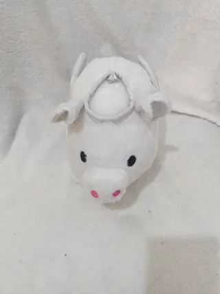 Peluche de cerdo angelito como nuevo