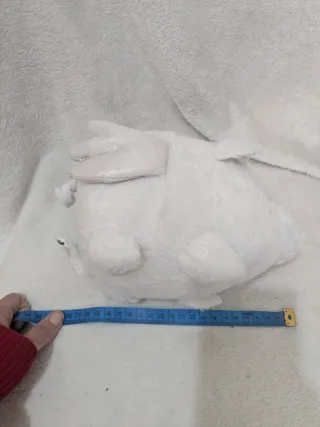 Peluche de cerdo angelito como nuevo