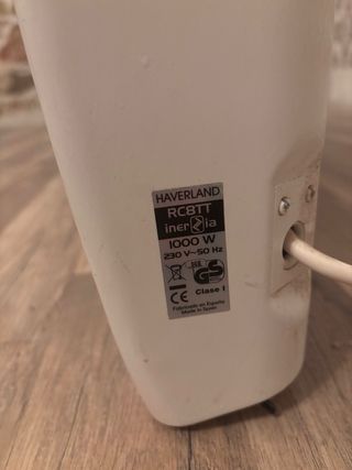 Radiador Eléctrico Blanco