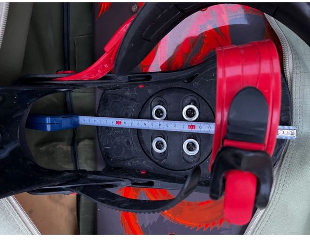 Tabla Snowboard con Fijaciones