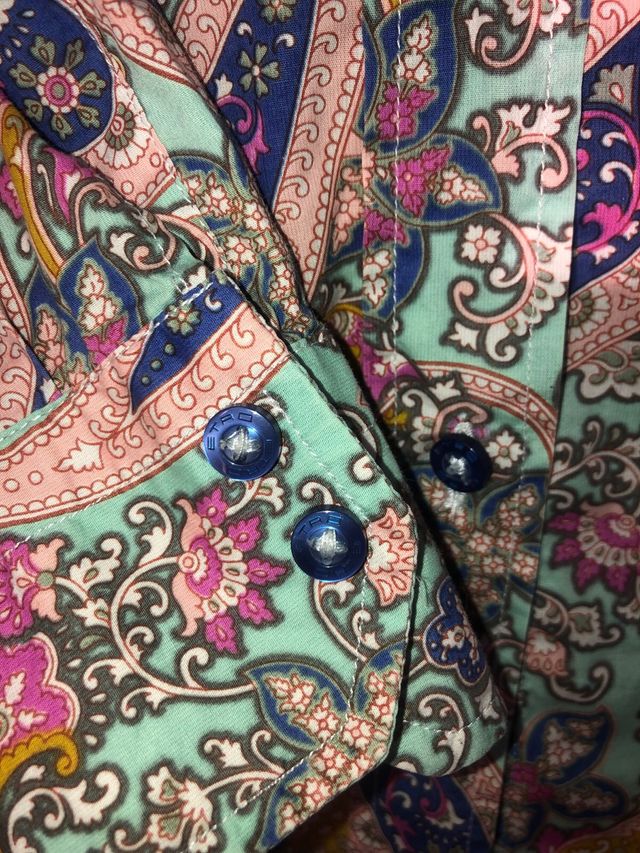 Camicia Etro fantasia paisley tg 40