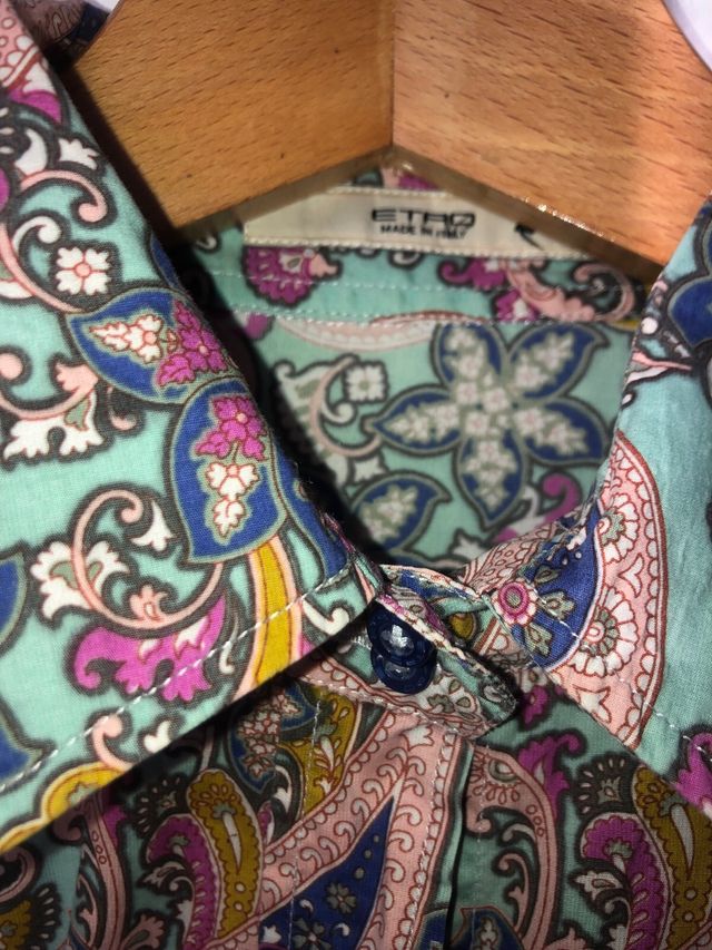 Camicia Etro fantasia paisley tg 40