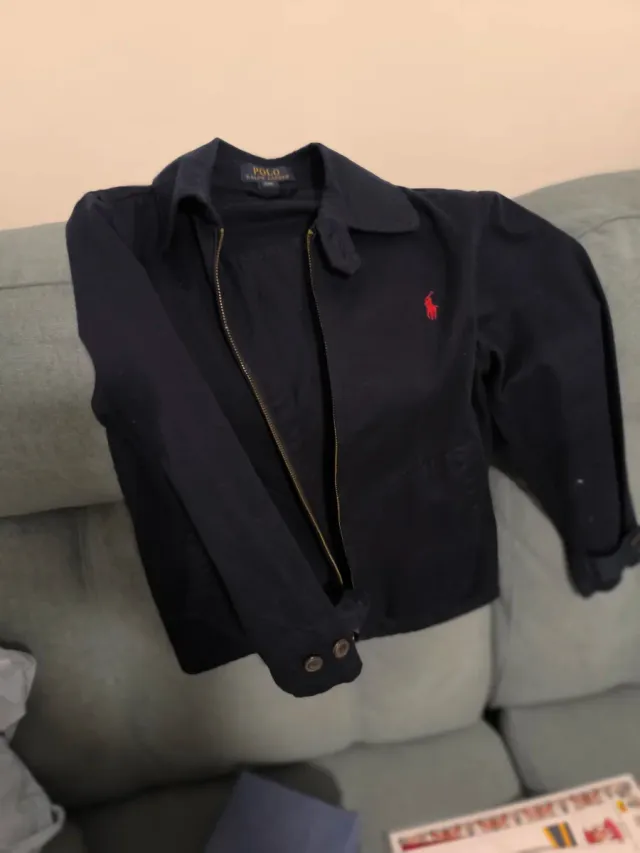 Chaqueta Polo Ralph Lauren niño azul talla S/8