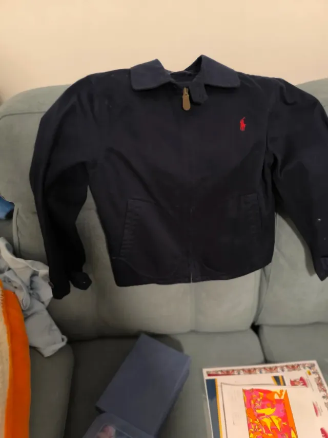 Chaqueta Polo Ralph Lauren niño azul talla S/8